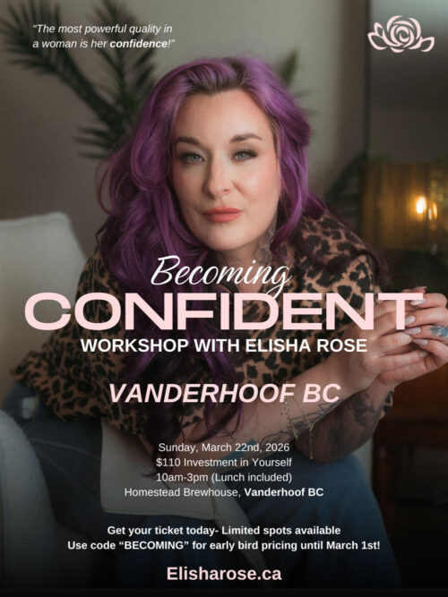 Becoming Confident Workshop with Elisha Rose